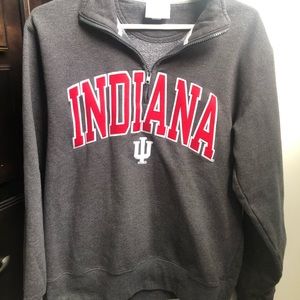 INDIANA UNIVERSITY IU HALF-ZIP